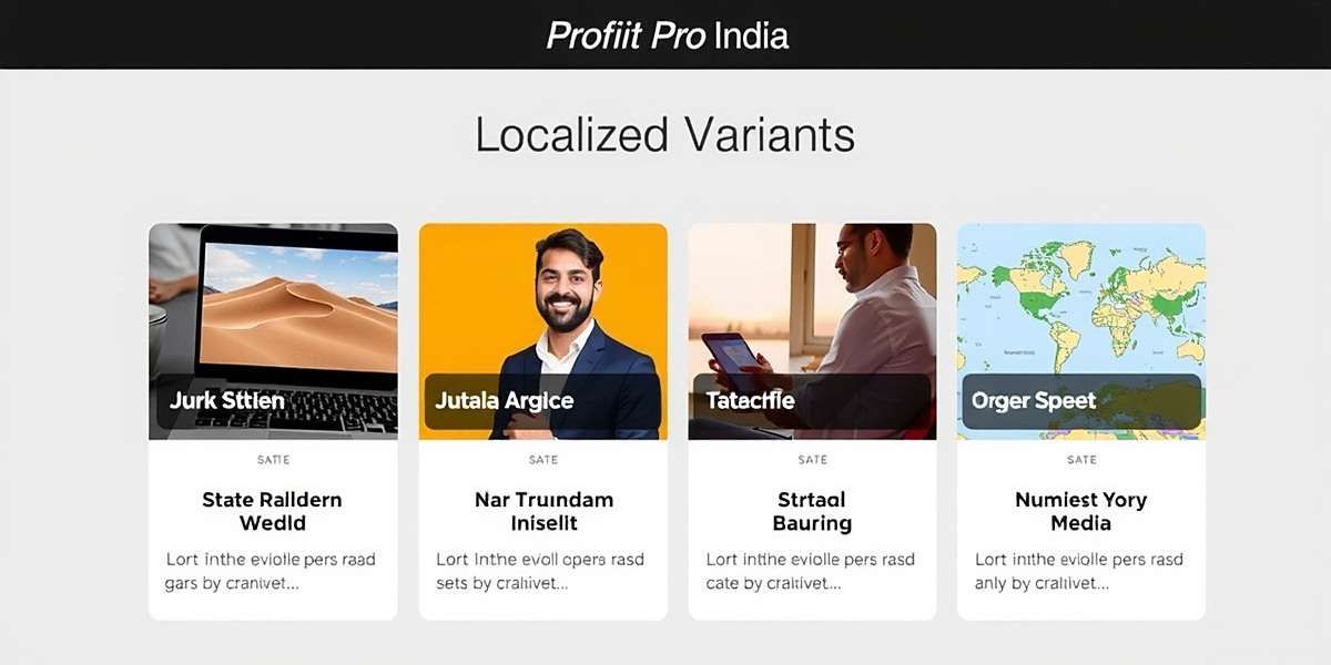 Regional Content in Profit Pro India Profit Pro India regional variations showing localized content for different states and languages